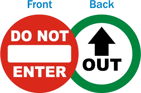  Automatic Door Sticker Arrow Plumas National Forest Png Do Not Enter Png