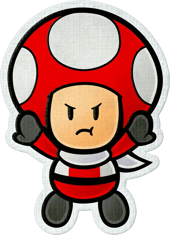  Paper Color Splash Review Paper Mario Color Splash All Toad Mario Sticker Png Color Splash Png