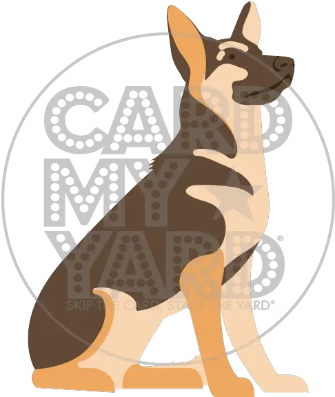  Card My Yard Irving Greetings For Any Occasion Guard Dog Png German Shepherd Icon