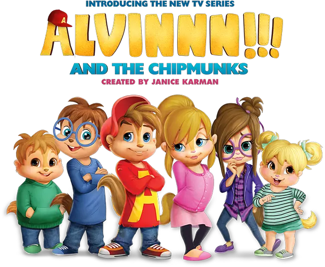  Alvin And The Chipmunks 2015 Tv Series Alvinnn And The Chipmunks Coloring Pages Png Alvin Png