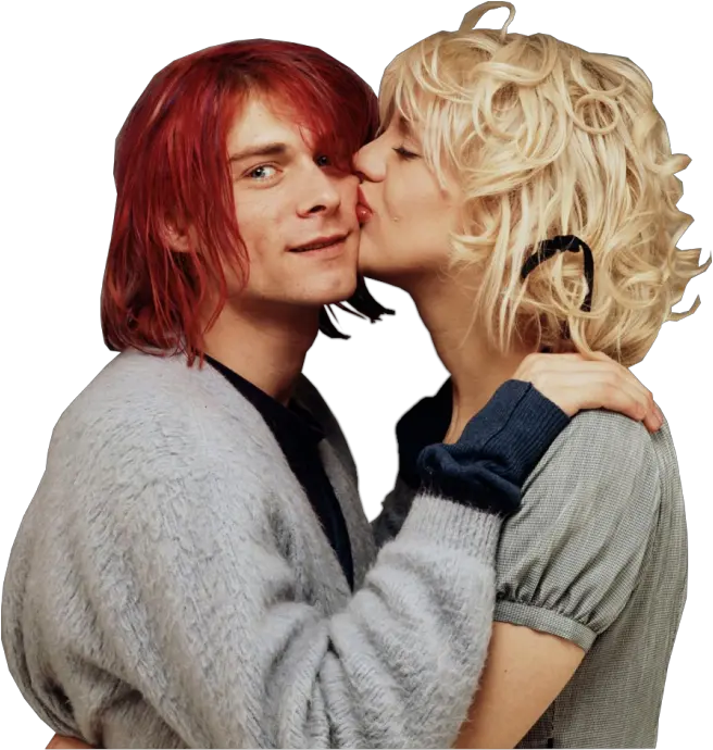  Kurt Cobain Courtney Nirvana Hole Love Kurt Cobain E Courtney Love Png Clout Goggles Transparent Background