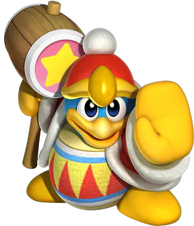  King Dedede Kirby Game Vs Anime Png King Dedede Png