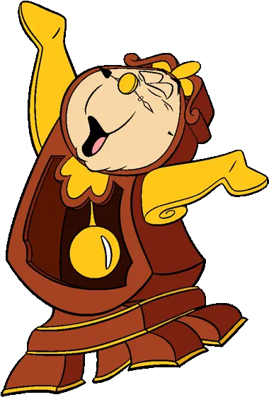  Disney Beauty And The Beast Cartoon Cogsworth Beauty And The Beast Png Beauty And The Beast Transparent