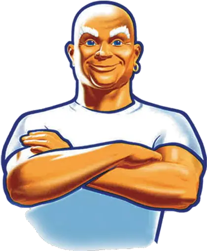  Mr Clean Transparent Male Bald Cartoon Characters Png Mr Clean Png