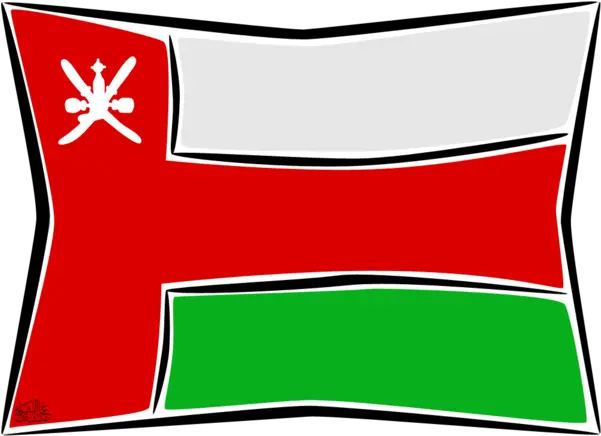  Hd Flag Of Oman Transparent Png Image Oman Flag Transparent Oman Flag Png