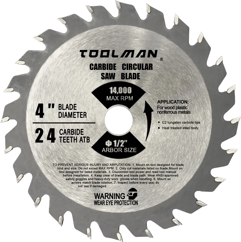  4 24t Mini Cabride Tripped Circular Saw Mighty Mite Blade 12 14000 Rpm Liontools Karachi Chamber Of Commerce Png Saw Blade Png