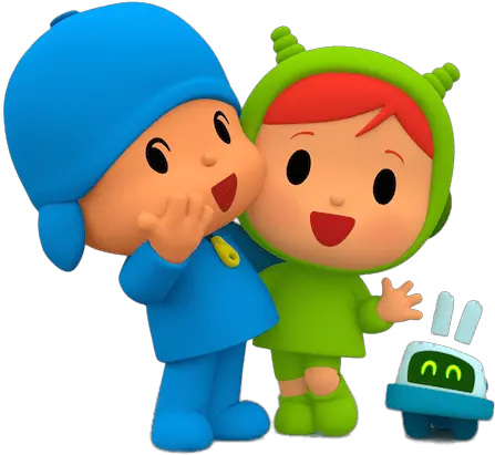  Pocoyo And Friend Nina Transparent Png Pocoyo Y Nina Pocoyo Transparent