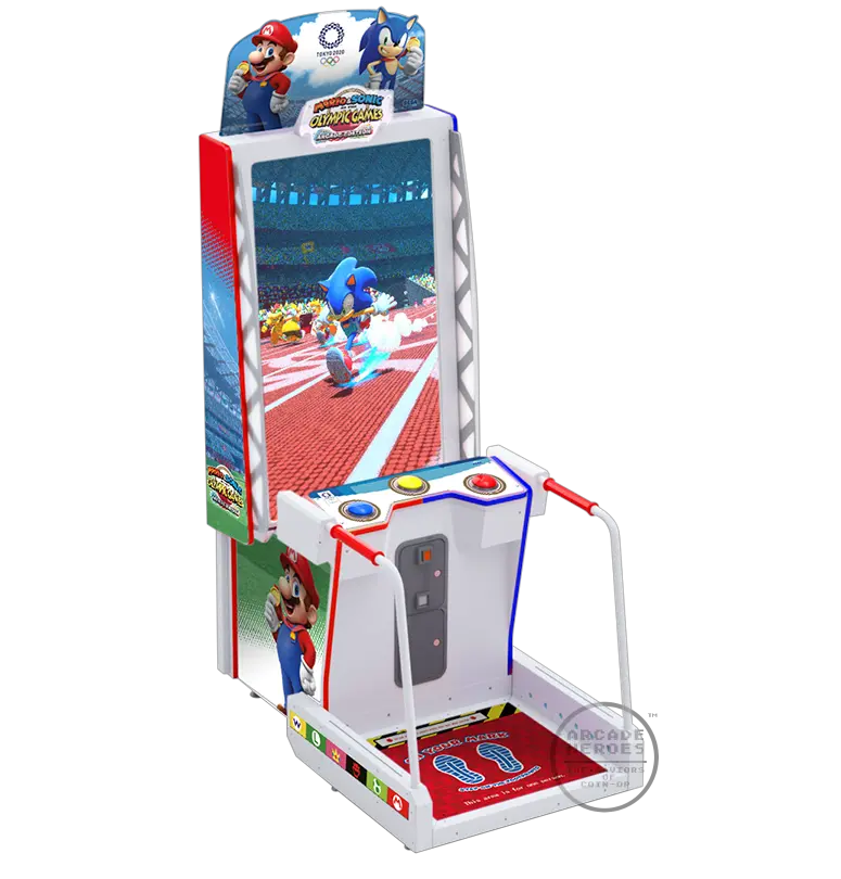  Arcade Heroes Sega Unveils New Mario U0026 Sonic Mario Sonic At The Olympic Games Tokyo 2020 Arcade Png Arcade Cabinet Png