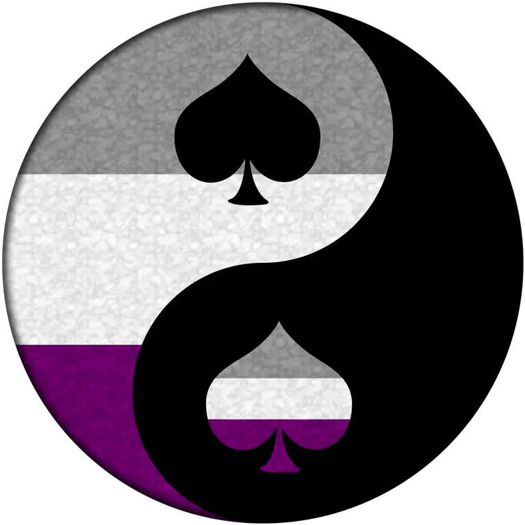  Asexual Yin Yang Gifts U0026 Gear Pride How Do You Rock Your Asexual Pride Png Yin Yang Logo