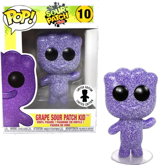  Exclusive Pop Candy Grape Sour Patch Kids Vinyl Figure Sour Patch Kids Funko Pop Png Sour Patch Kids Png