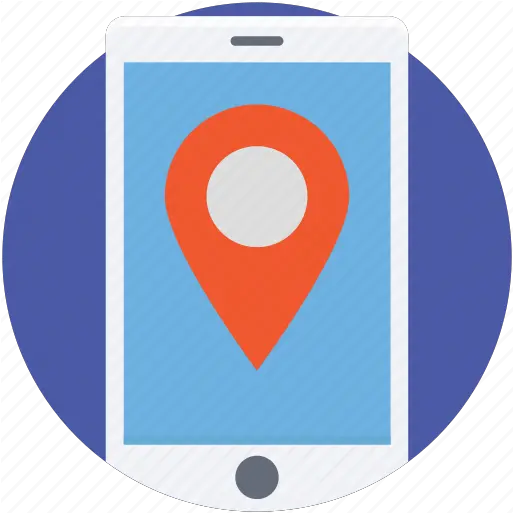  Gps Device Tracker Map Pin Mobile Navigation Icon Png