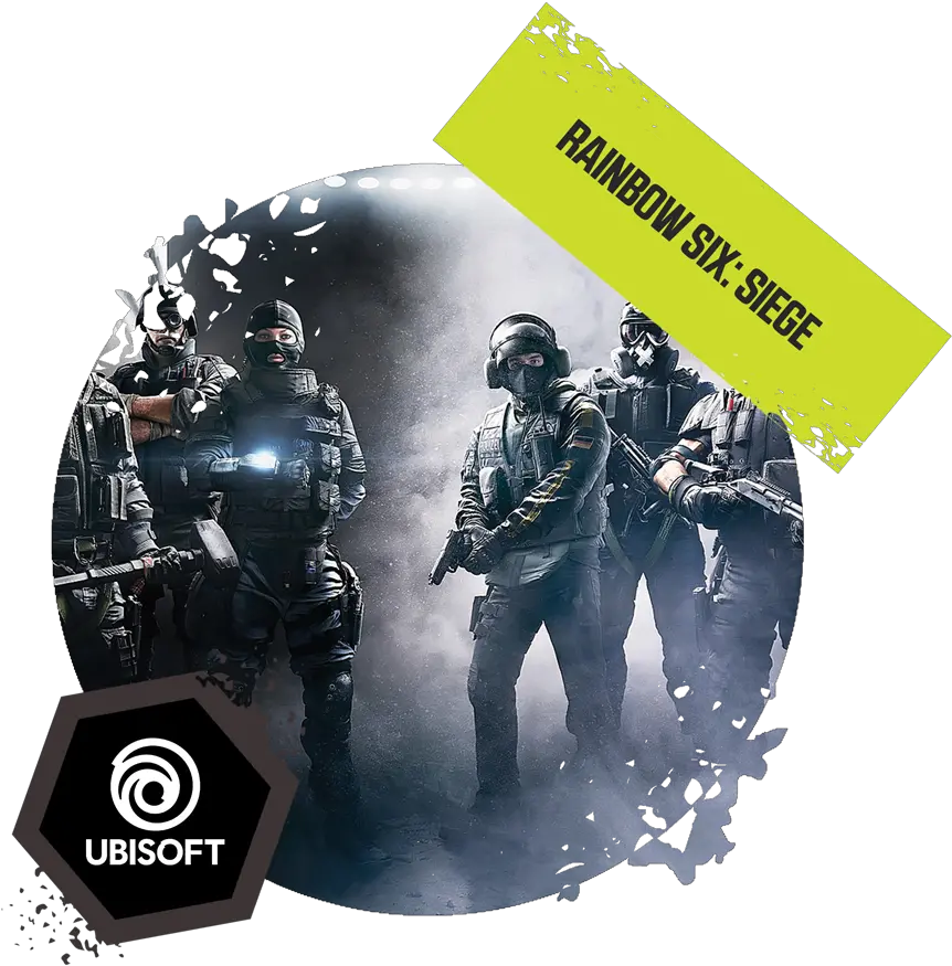  The Party Live Png Ubisoft Transperent Iw Fond Rainbow Six Siege Logo Png