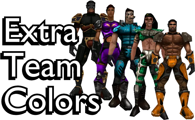  Extra Team Colors Skinpack Superhero Png Unreal Tournament Logo