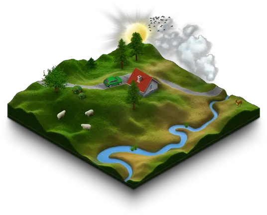  But You Can Also Easily Load Your Own Icons Into The 3d Terrain Map Icon Png Share Icon Psd