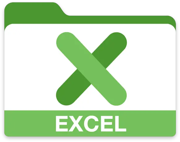  Excel Folder By Scaz Download Free Icon Flader Microsoft Horizontal Png Microsoft Excel Logo