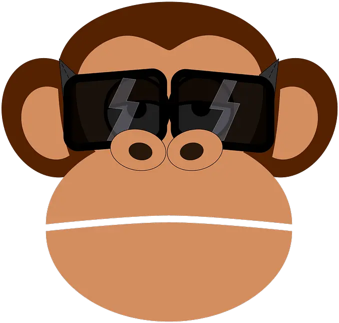  Monkey Face In Glasses Clipart Clipart Three Wise Monkeys Png Glasses Clipart Transparent