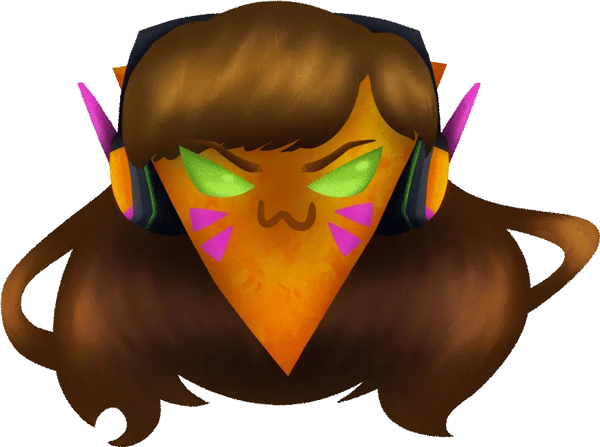  Elisha Pablo Dorito Dva Overwatch D Va Doritos Png Dorito Transparent