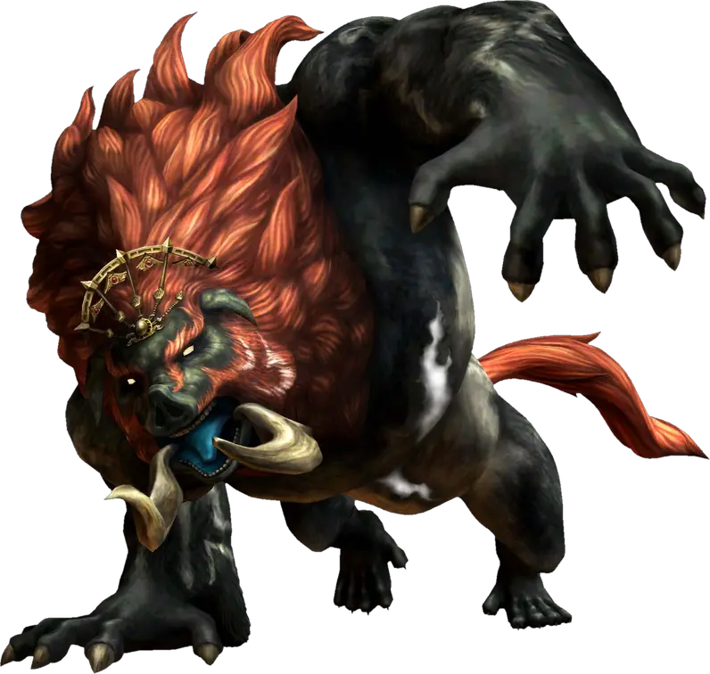  Is Ganon A Pig Ganon Zelda Twilight Princess Png Ganondorf Png