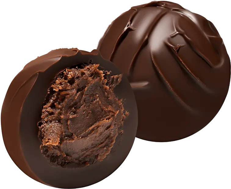  Dark Chocolate Truffles Transparent Png Stickpng Chocolate Truffles Png Cocoa Png