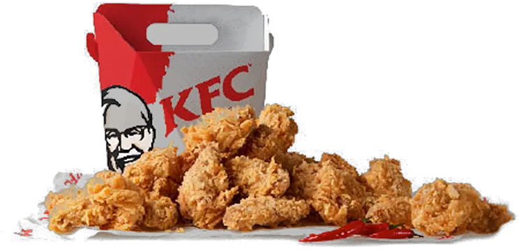  Bucket Kfc Zinger Wings Bucket Png Kfc Png