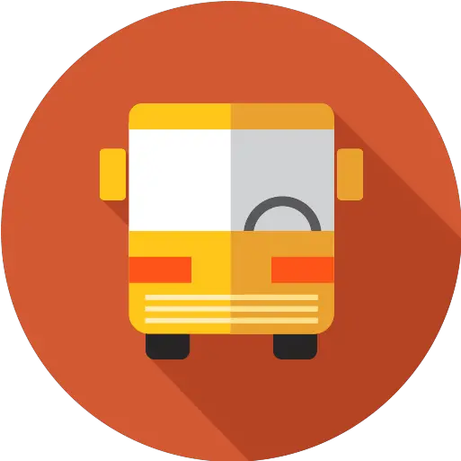  School Bus Vector Svg Icon 51 Png Repo Free Png Icons Circle Bus Icon Png School Flat Icon