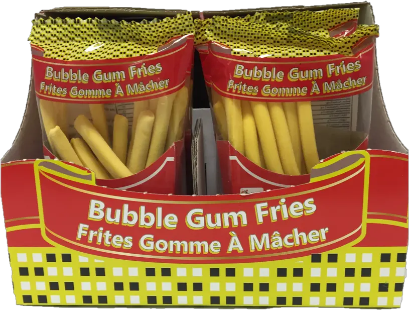  French Fries Bubble Gum Exclusivebrands Fast Food Png Bubble Gum Png