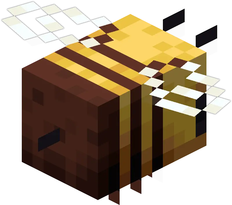  Bee Minecraft Bee Transparent Background Png Sting Png