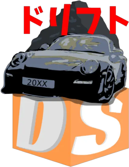  Drift Mountain By Eric Gutierrez Jr Tokyo Drift Girl Stickers Transparent Png Porche Logo