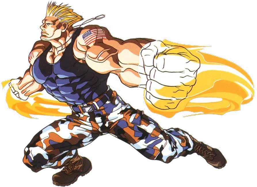  Street Guile Street Fighter Turbo Png Fighter Png