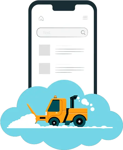  Uber For Snow Removal Demand Plowing Service Dedicated Mobile Phone Png Uber Time Icon