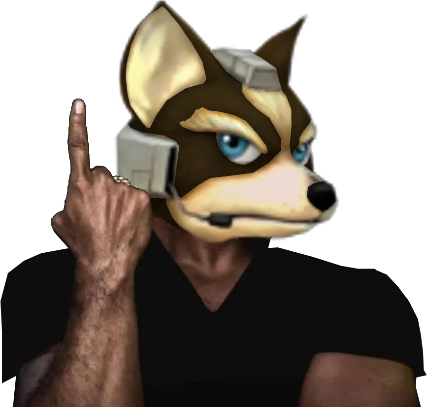  Download Sticker Starfox Fox Mccloud Kaaris Png Fox Mccloud Png