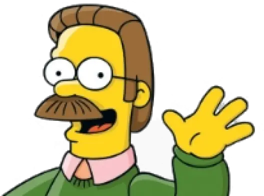  Loses Voice Of Ned Flanders Mr Burns Ned Flanders Png Ned Flanders Png