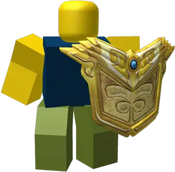  Golden Shield Guardian Fictional Character Png Roblox Noob Transparent