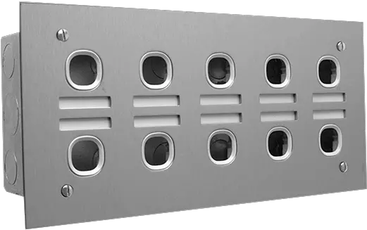  Switch Plate 10 Gang Stainless Steel Gadget Png Light Switch Png