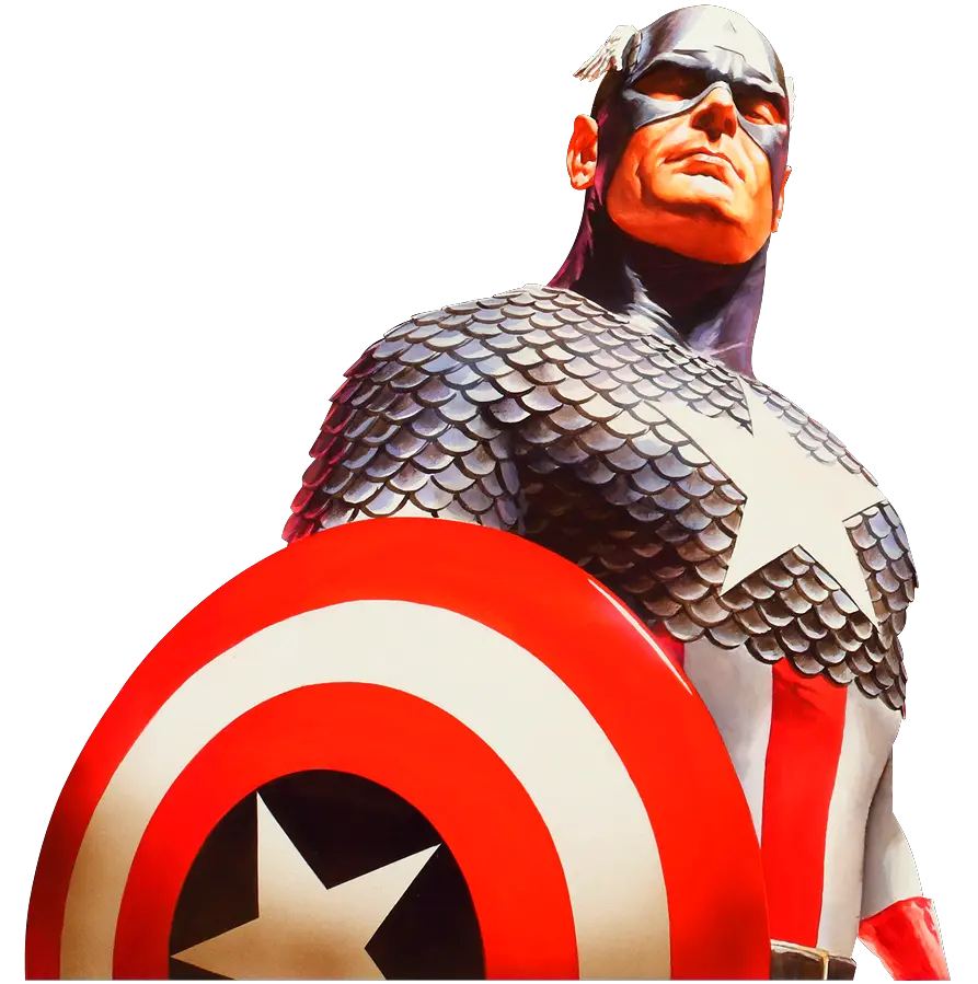  Steve Rogers Alex Ross Captain America Poster Png Steve Rogers Png