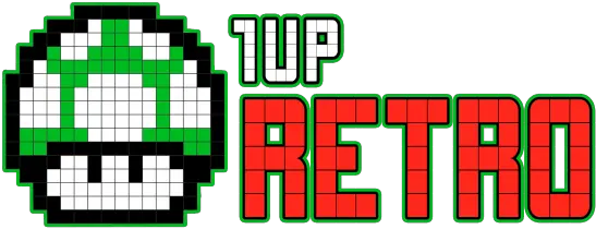  1up Retro Png Nes Logo