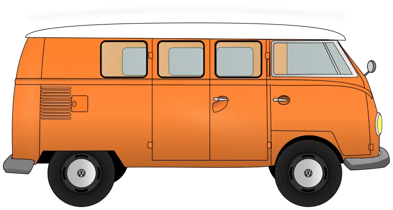  Volkswagen Van Clipart Tan Van Clipart Png Volkswagen Png