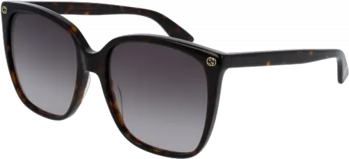  Gucci 0022s Havana Brown Gradient Gucci Sunglasses Nz Gg0022s Png Gucci Logos