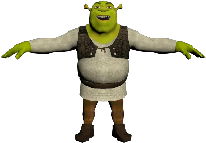  Shrek Png Shrek T Pose Transparent Shrek Png