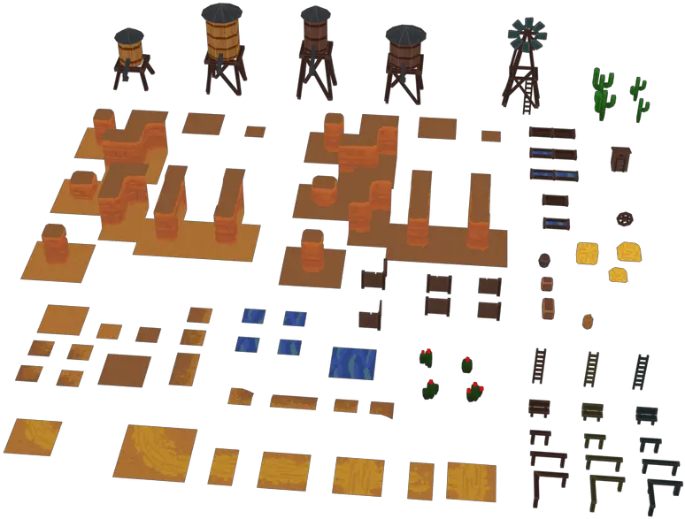  Low Poly Western Pixel Town Low Poly Pixel Art 3d Car Png Pixel Dungeon Icon