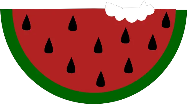  Cartoon Watermelon Transparent Png Watermelon Bite Clipart Bite Mark Png