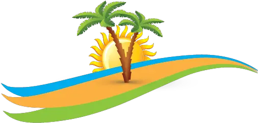  Island Palm Logo Template Design Clip Art Png Palm Tree Logo