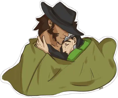  Mccree X Genji Explore Tumblr Posts And Blogs Tumgir Cartoon Png Mccree Png