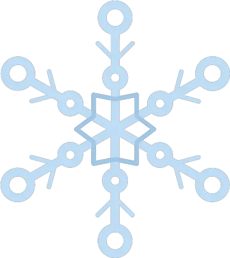  Icicle Snow Flake Xmas Icon Png