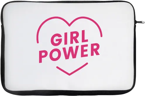  Laptop Cover 15 With Printing Girl Power Heart Png Girl Power Png