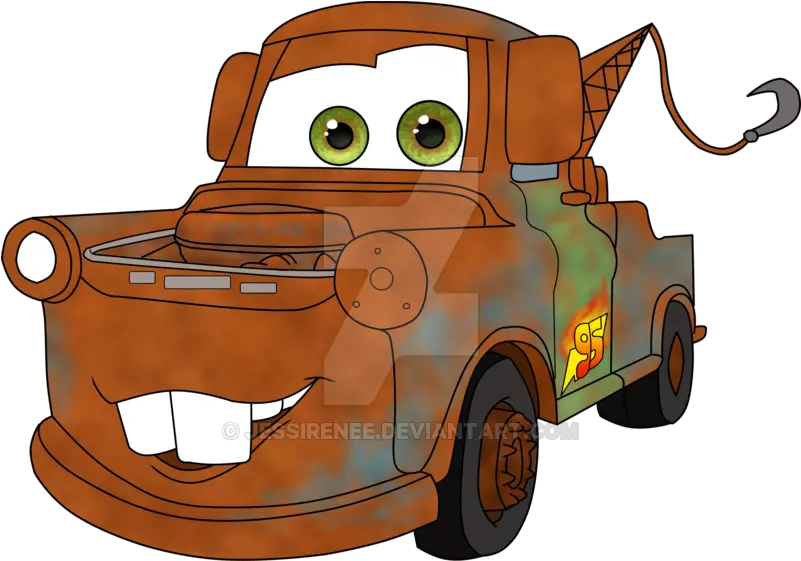  Tow Mater Png Cars Rayo Mcqueen Dibujo Mater Png