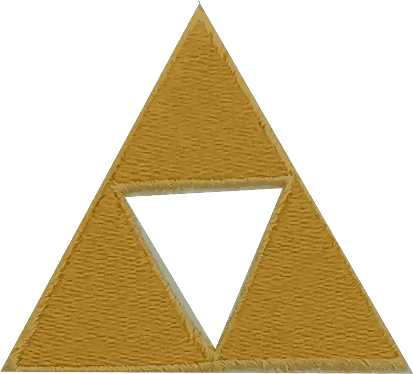  Triforce Patch U2013 Lavender Creations Triangle Png Zelda Triforce Png