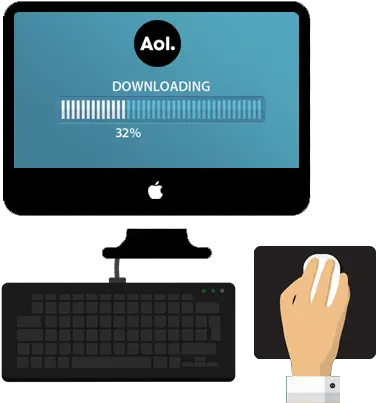  Aol Desktop Gold For Windows And Mac Download Install Or Office Equipment Png Aol Email Icon