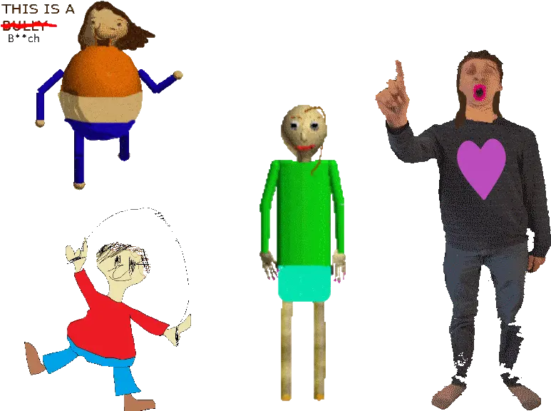  Yub Basics Gender Swap Png Baldi Png