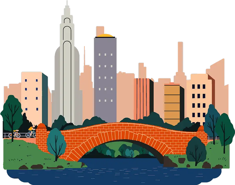  Central Park Clipart Central Park Vector Png Park Png